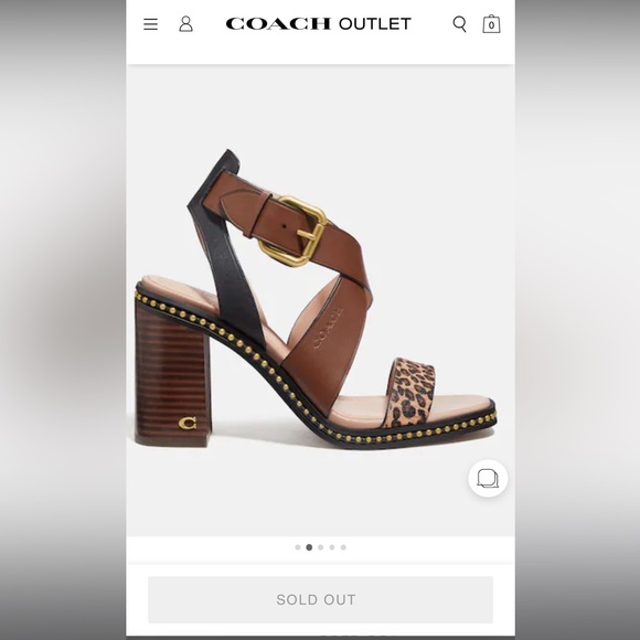 COACH Mandy Sandal - Picture 2 of 11